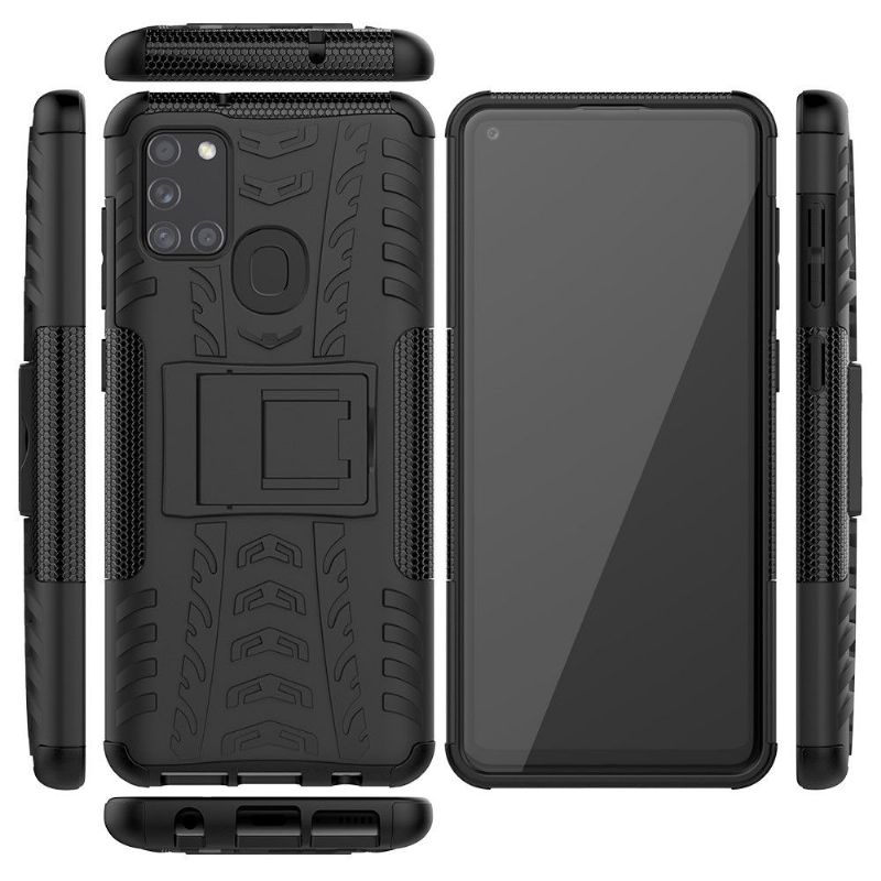 Coque Samsung Galaxy A21s Antidérapante avec Support Intégré