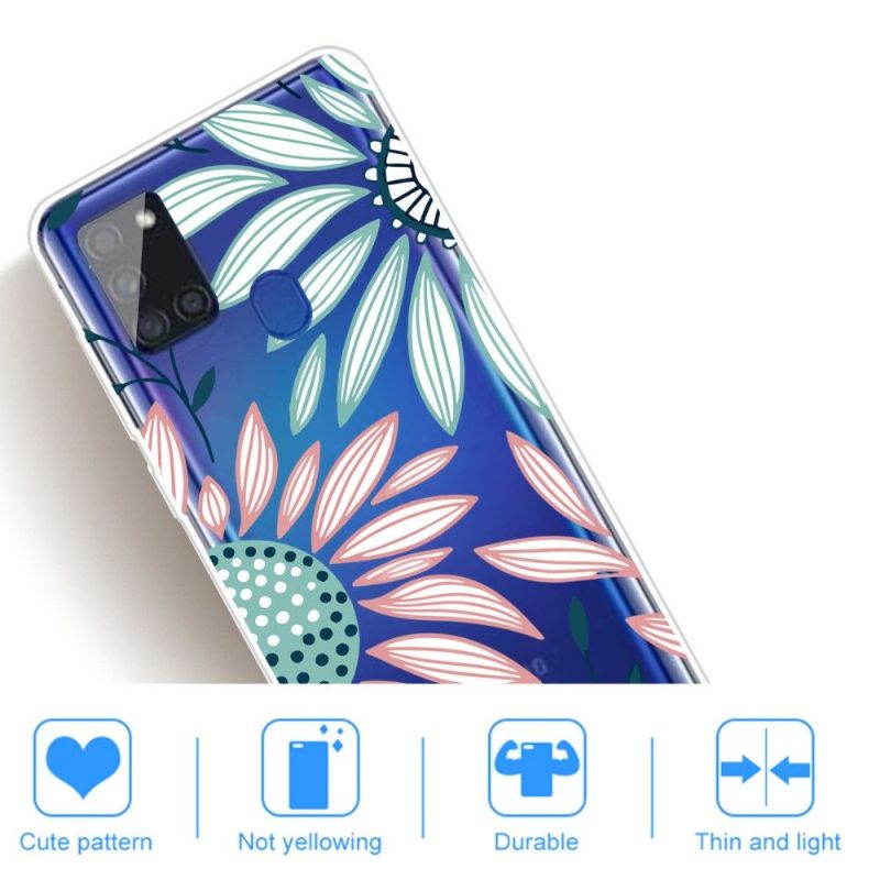 Coque Samsung Galaxy A21s Daisy fleurs