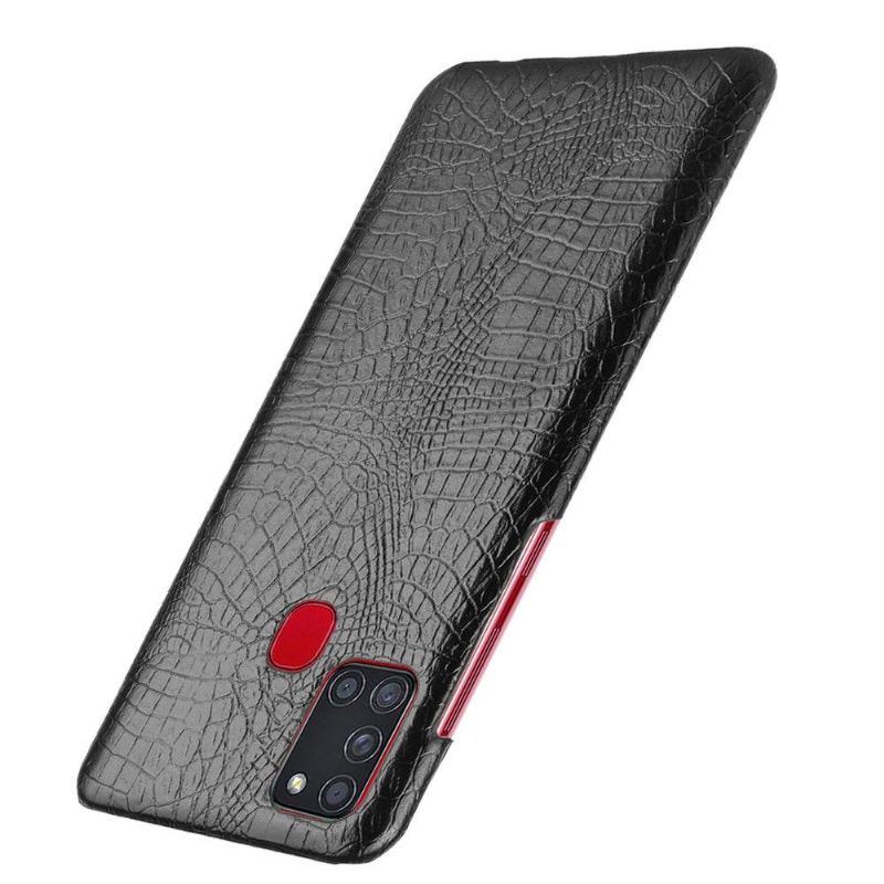 Coque Samsung Galaxy A21s effet peau de croco