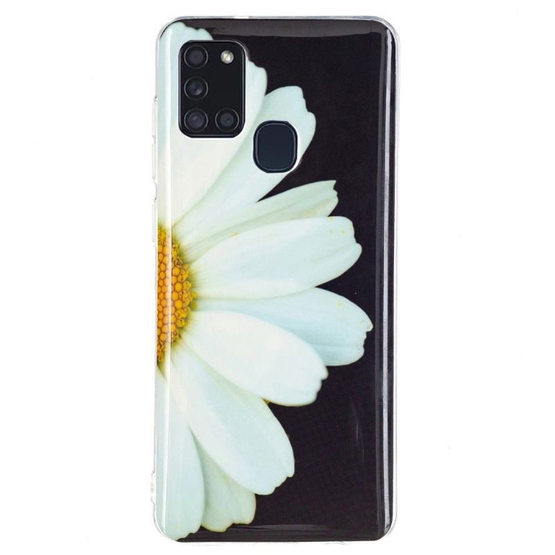 Coque Samsung Galaxy A21s Fluorescente Marguerite