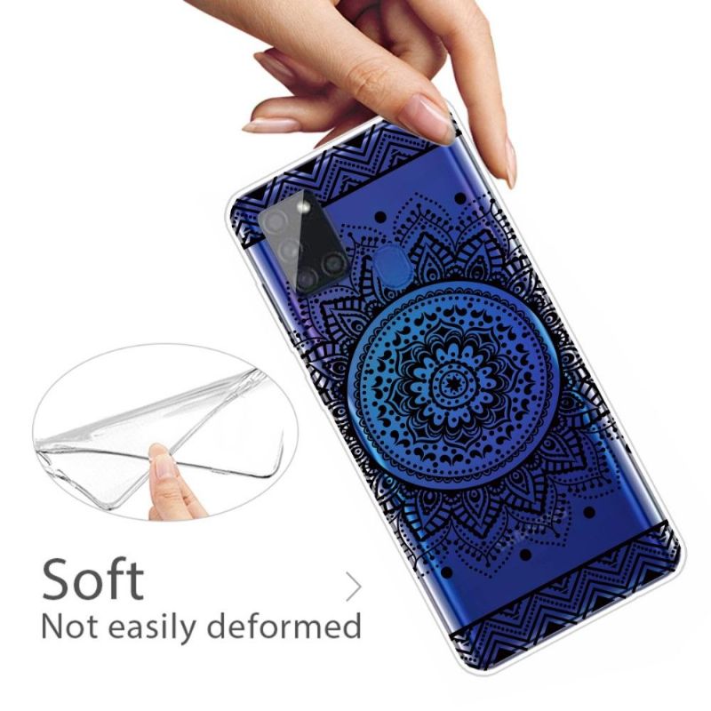 Coque Samsung Galaxy A21s Mandala Dentelle