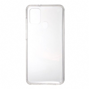 Coque Samsung Galaxy A21s transparente intégrale (2 pièces)