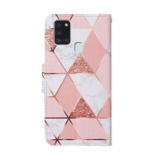 Housse Samsung Galaxy A21s Chic Geometry