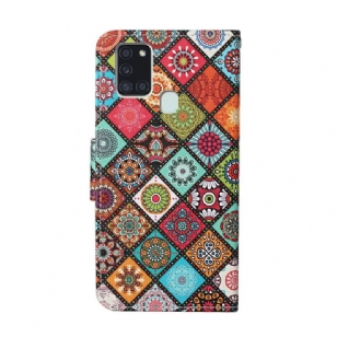 Housse Samsung Galaxy A21s Kaleidoscope Mandala