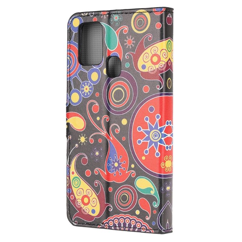 Housse Samsung Galaxy A21s Paisley Coloré