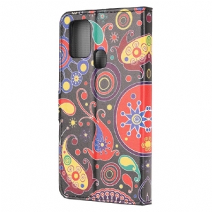 Housse Samsung Galaxy A21s Paisley Coloré