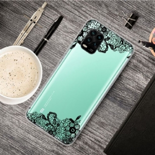 Coque Xiaomi Mi 10 Lite fleur dentelle