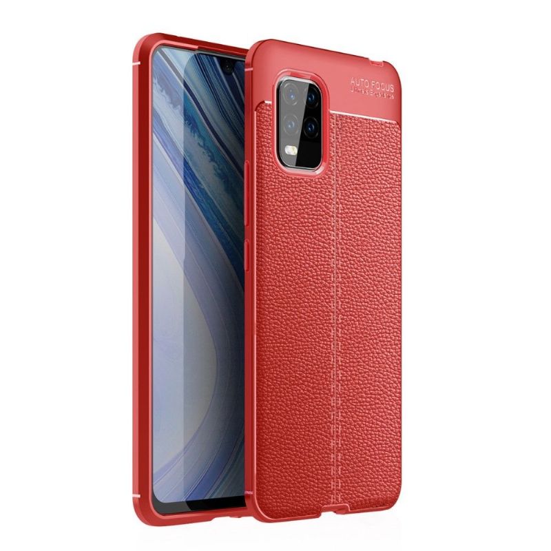 Coque Xiaomi Mi 10 Lite Gel Finition Simili Cuir