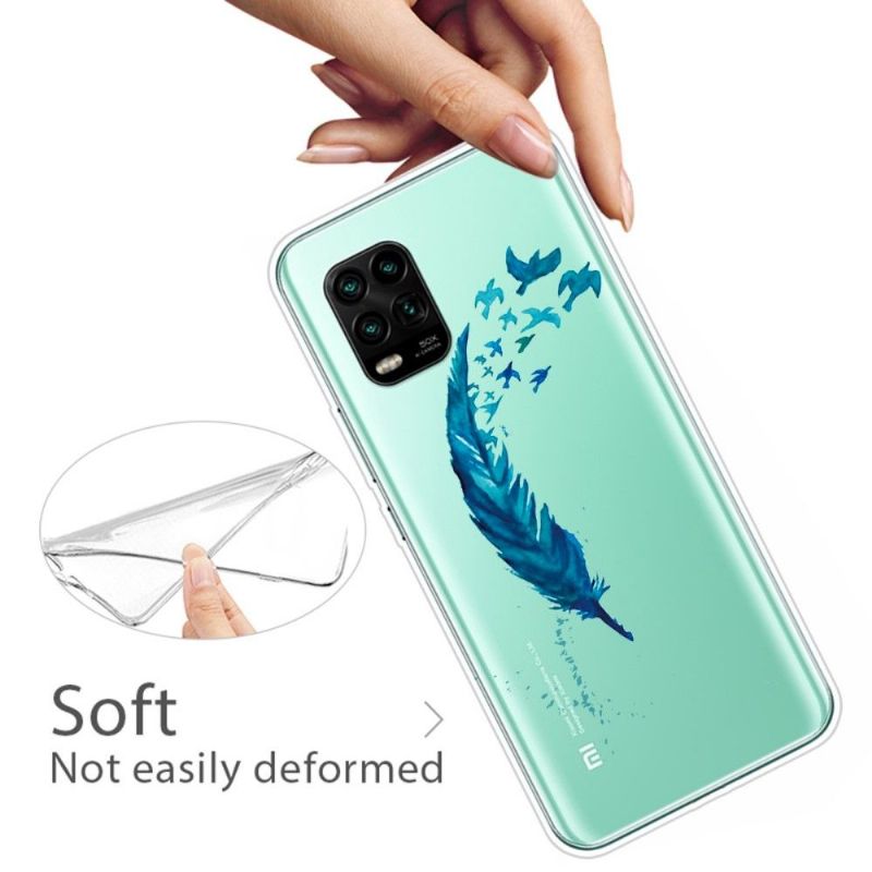 Coque Xiaomi Mi 10 Lite Plume et Oiseaux