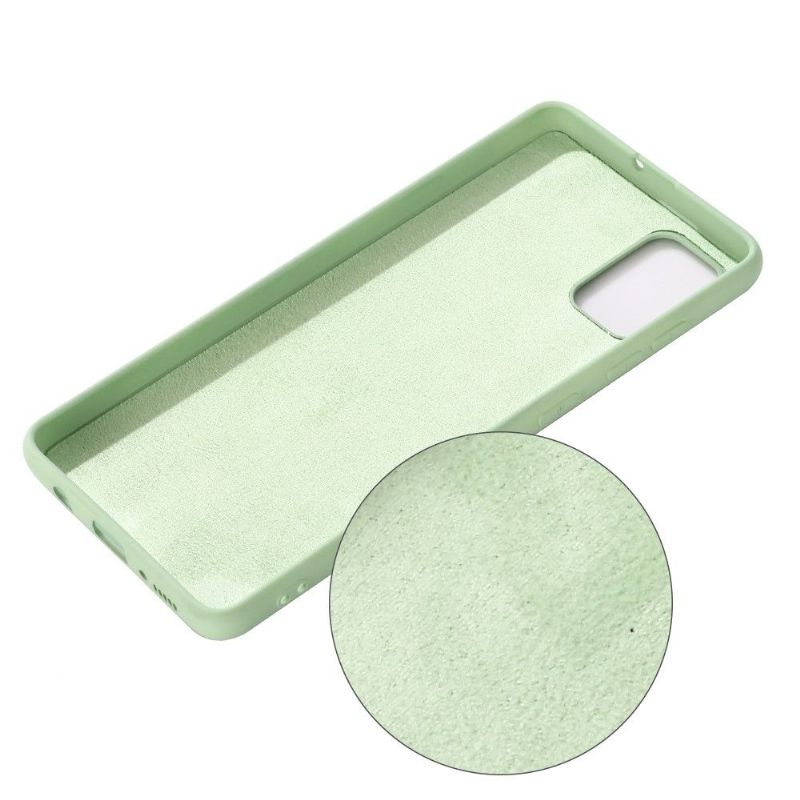 Coque Xiaomi Mi 10 Lite Puro silicone liquide