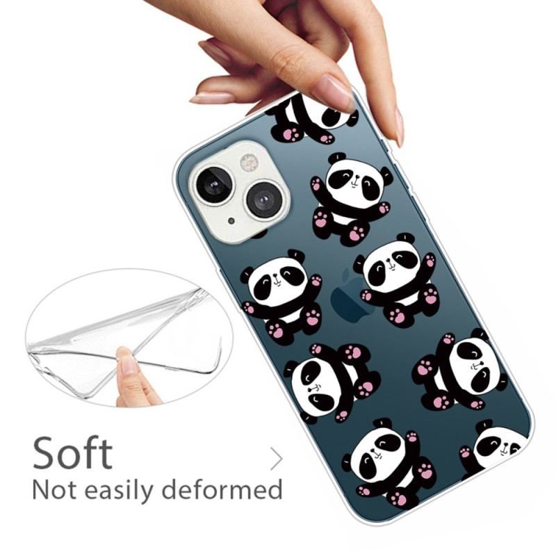 Coque iPhone 14 Plus Petits Pandas