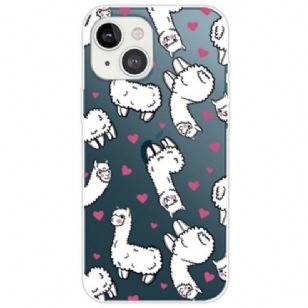 Coque iPhone 14 Plus Top Lamas