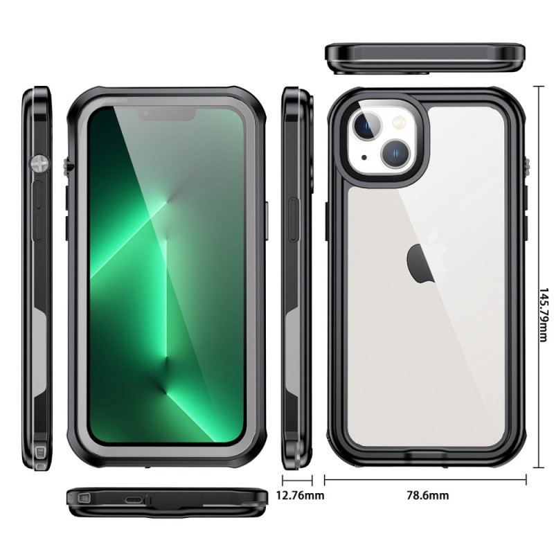 Coque iPhone 14 Plus Water-Résistant Transparent