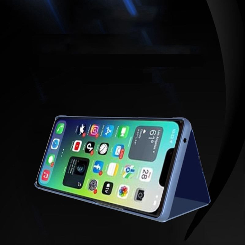 Flip Cover iPhone 14 Plus Miroir