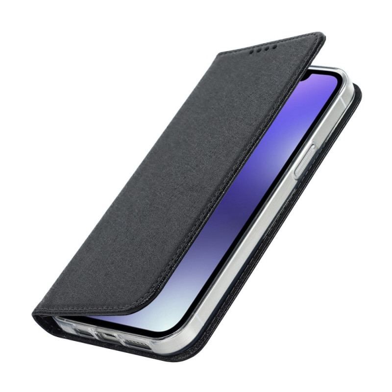 Flip Cover iPhone 14 Plus Style Cuir Douceur avec Lanière