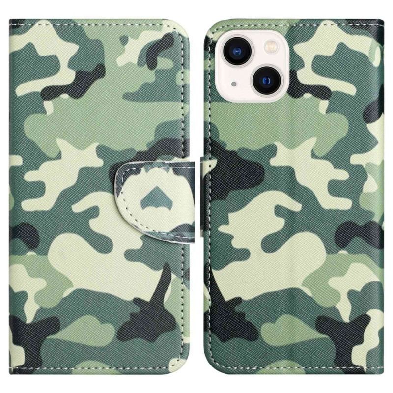 Housse iPhone 14 Plus Camouflage Militaire