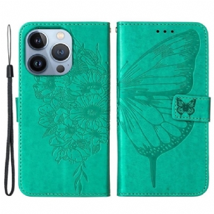 Housse iPhone 14 Plus Papillon Design