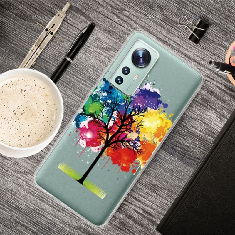 Coque Xiaomi 12 / 12X Arbre Aquarelle