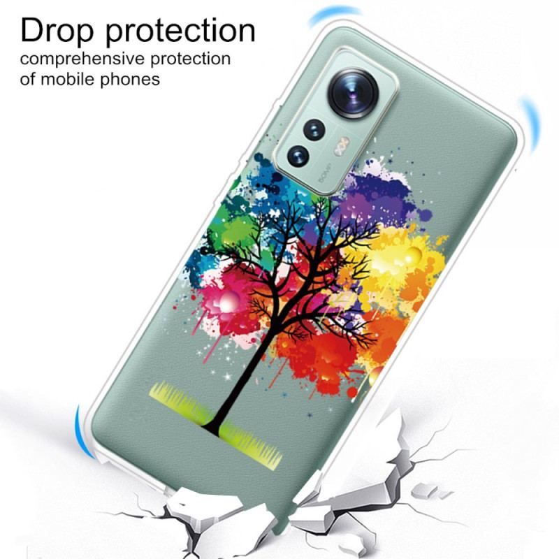 Coque Xiaomi 12 / 12X Arbre Aquarelle