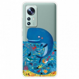 Coque  Xiaomi 12 / 12X Baleine Graphique