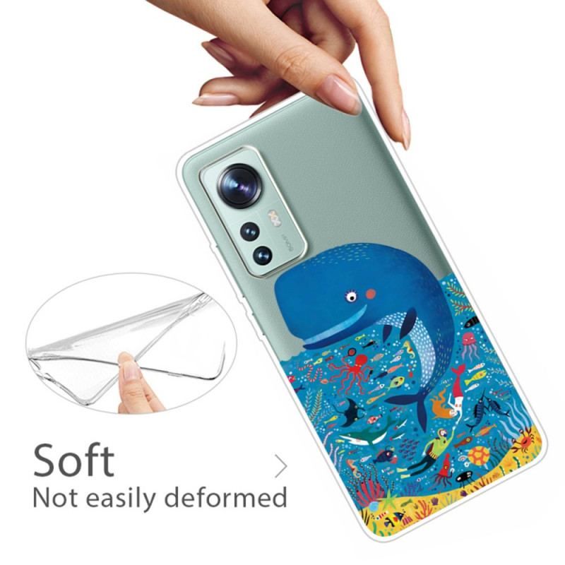 Coque  Xiaomi 12 / 12X Baleine Graphique