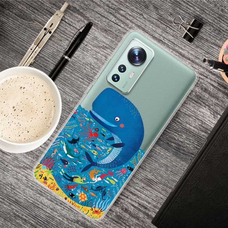 Coque  Xiaomi 12 / 12X Baleine Graphique