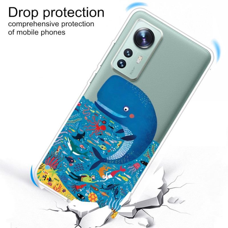 Coque  Xiaomi 12 / 12X Baleine Graphique