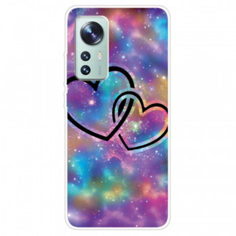 Coque Xiaomi 12 / 12X Coeurs Enchainés