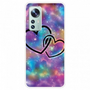 Coque Xiaomi 12 / 12X Coeurs Enchainés