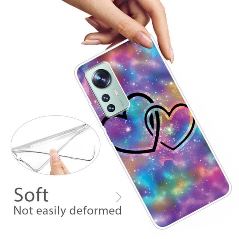 Coque Xiaomi 12 / 12X Coeurs Enchainés