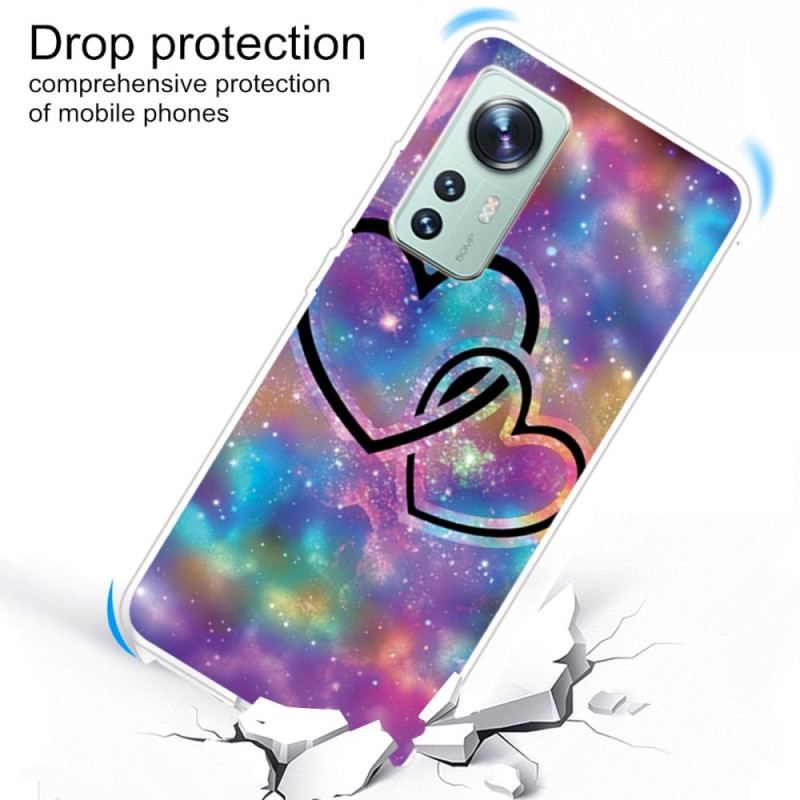 Coque Xiaomi 12 / 12X Coeurs Enchainés