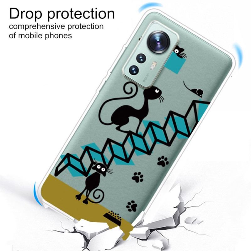 Coque Xiaomi 12 / 12X Drôles de Chats