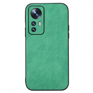 Coque Xiaomi 12 / 12X Effet Cuir Élégance