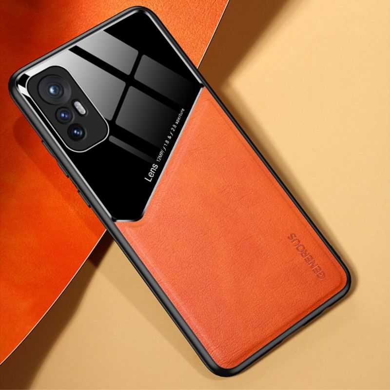 Coque Xiaomi 12 / 12X Effet Cuir Magnétique