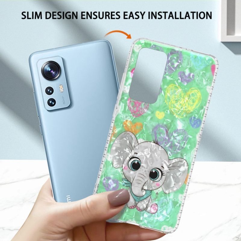 Coque Xiaomi 12 / 12X Éléphant Stylé