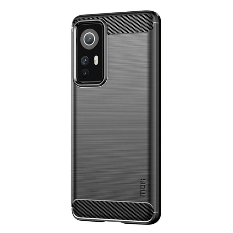 Coque Xiaomi 12 / 12X Fibre Carbone Brossée MOFI