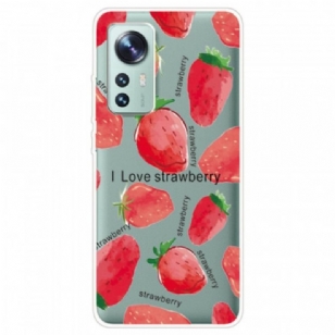 Coque Xiaomi 12 / 12X Fraises