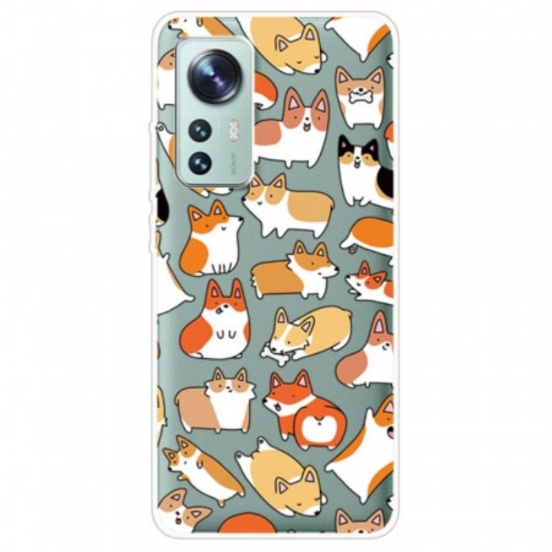 Coque Xiaomi 12 / 12X Multiples Chiens