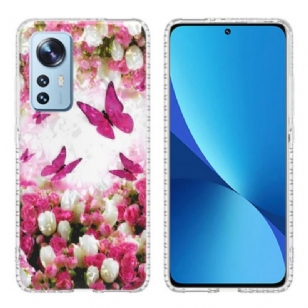 Coque Xiaomi 12 / 12X Papillons Stylés