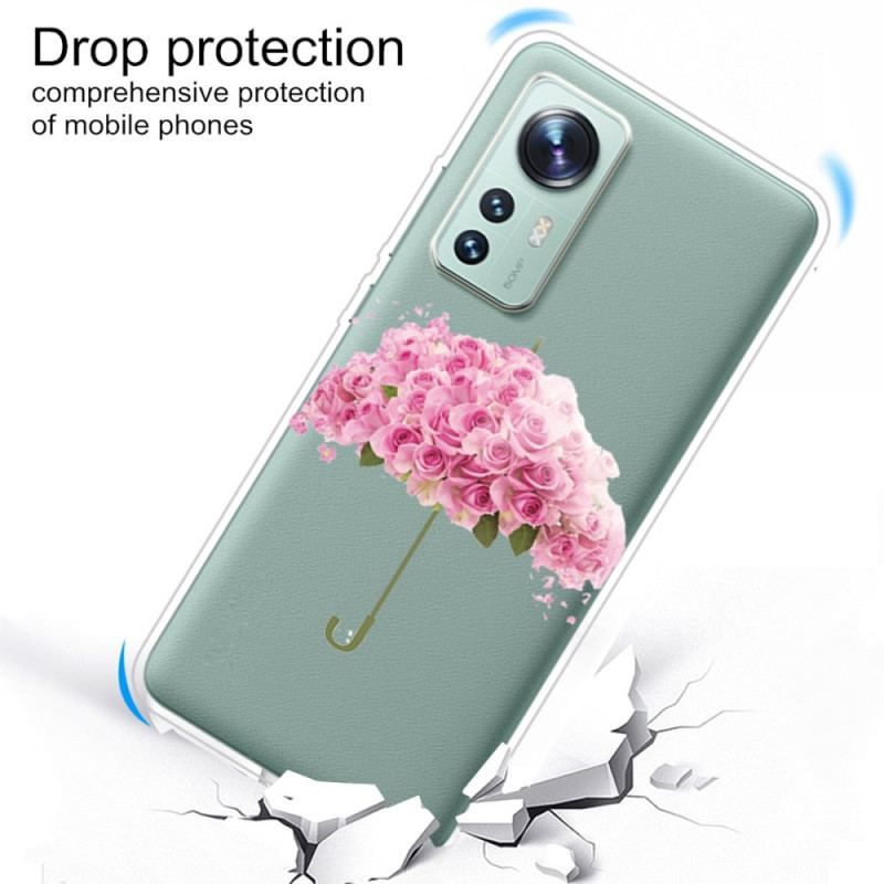 Coque Xiaomi 12 / 12X Parapluie Floral