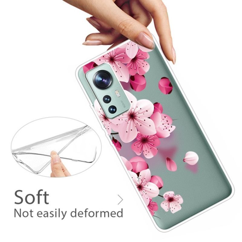 Coque Xiaomi 12 / 12X Petites Fleurs Roses