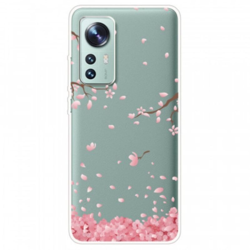 Coque Xiaomi 12 / 12X Pluie de Fleurs