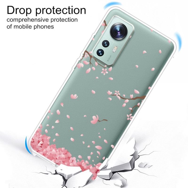 Coque Xiaomi 12 / 12X Pluie de Fleurs