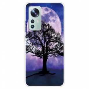 Coque Xiaomi 12 / 12X Silicone Arbre