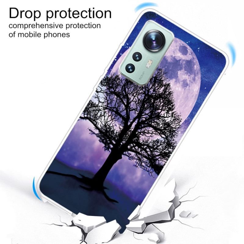 Coque Xiaomi 12 / 12X Silicone Arbre