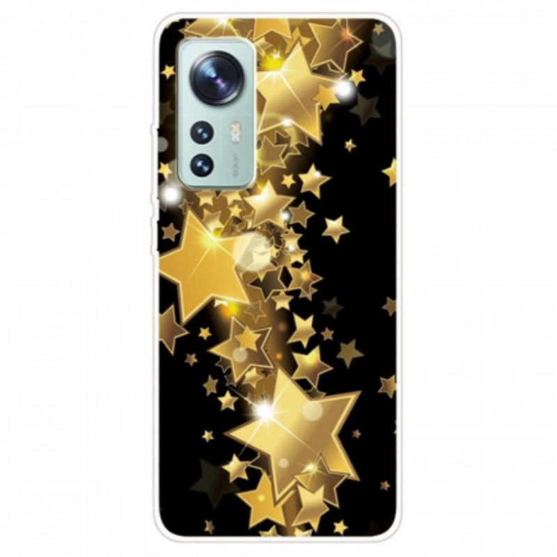 Coque Xiaomi 12 / 12X Silicone Étoiles