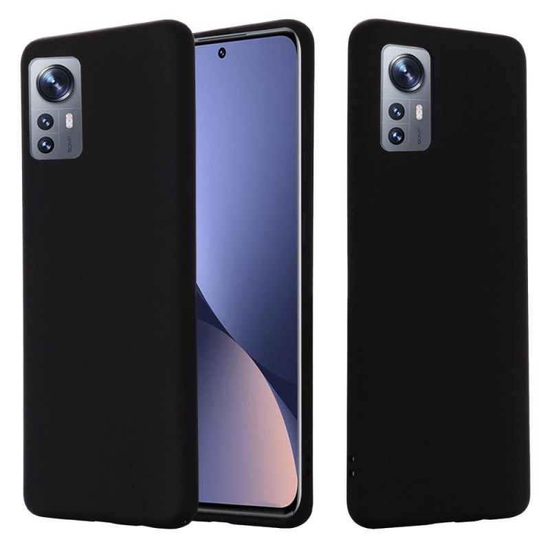 Coque Xiaomi 12 / 12X Silicone Liquide Avec Lanière