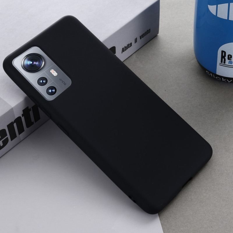 Coque Xiaomi 12 / 12X Silicone Liquide Avec Lanière