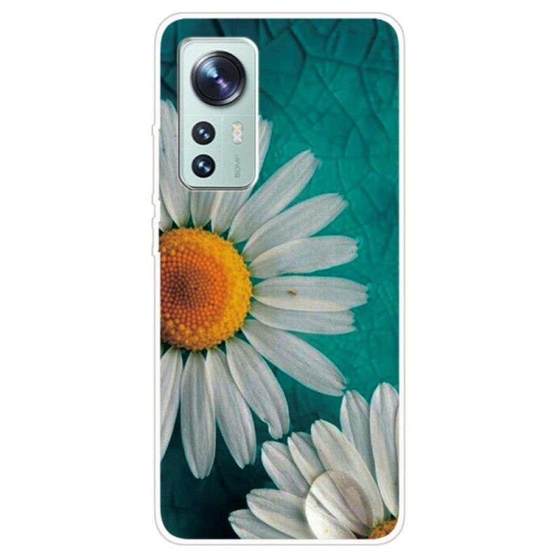 Coque Xiaomi 12 / 12X Silicone Marguerite