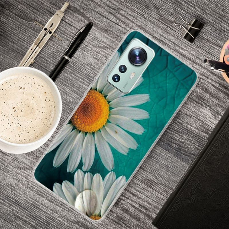 Coque Xiaomi 12 / 12X Silicone Marguerite